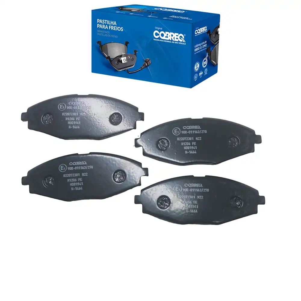 PASTILHA FREIO DIANTEIRA CHERY QQ 1.1 16V 2011 ACIMA