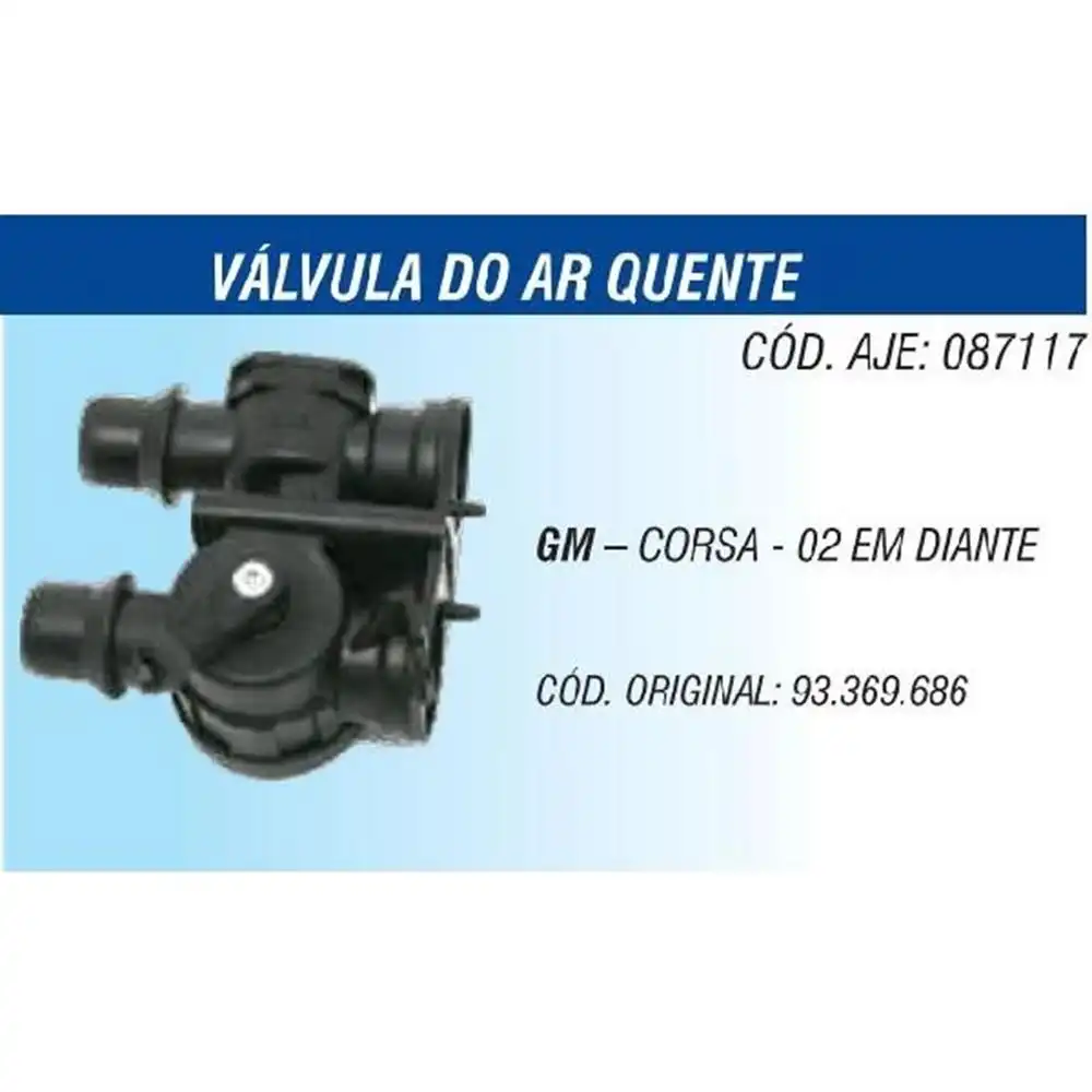 VALVULA AR QUENTE CORSA 2002/