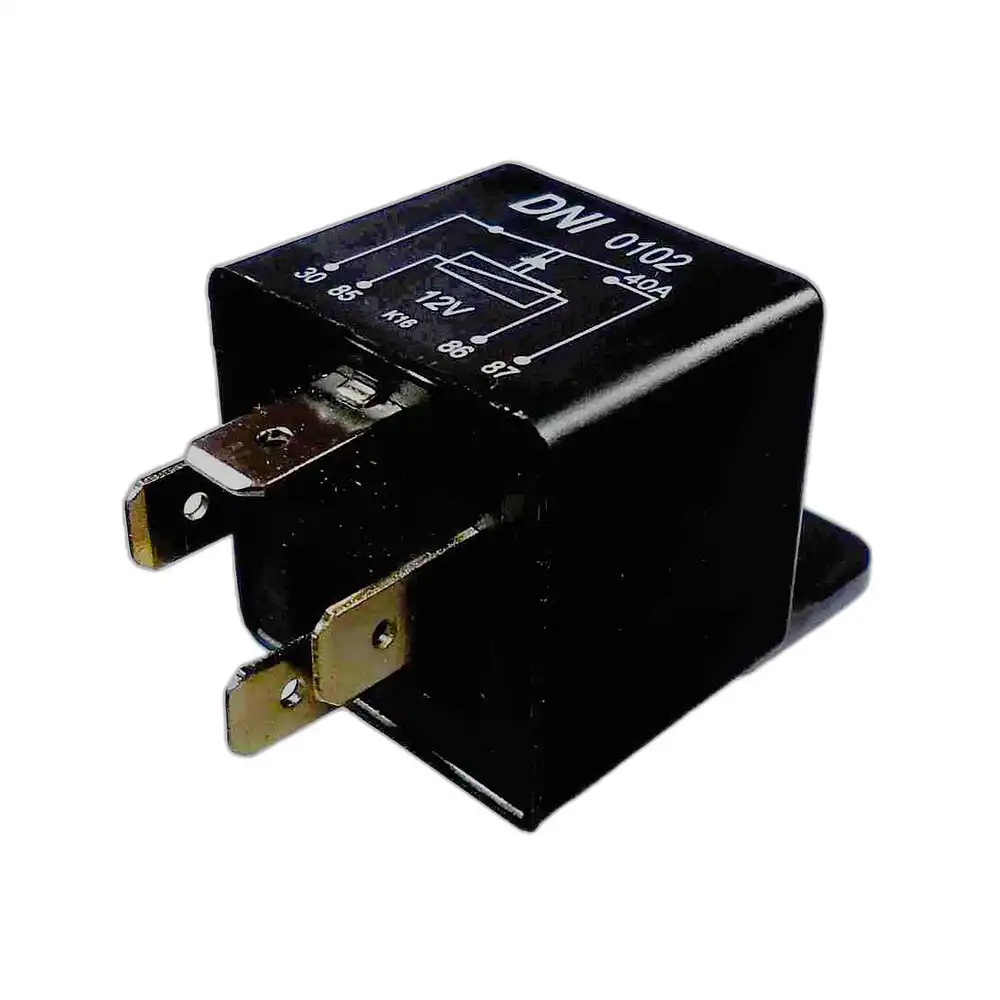 RELE AUXILIAR UNIV 4TERMINAIS IGUAIS C/ SUPORTE