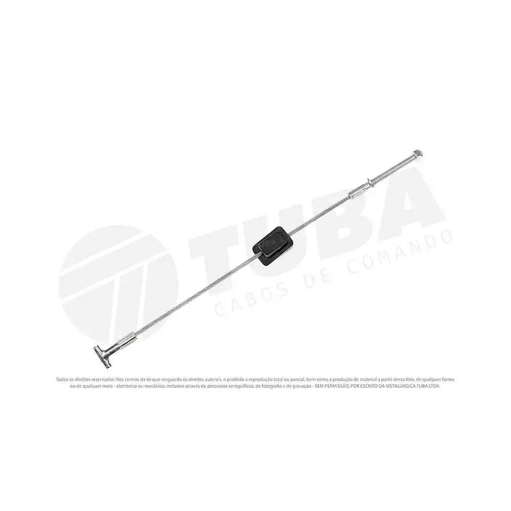 CABO FREIO MAO DIANT FIESTA 96/