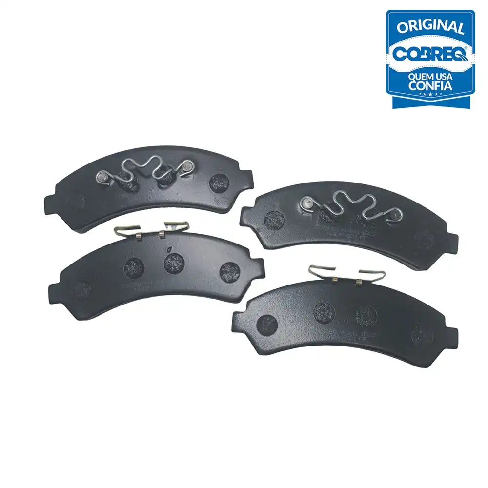 PASTILHA FREIO DIANTEIRA S-10 2.8 1997 A 2011 4X4