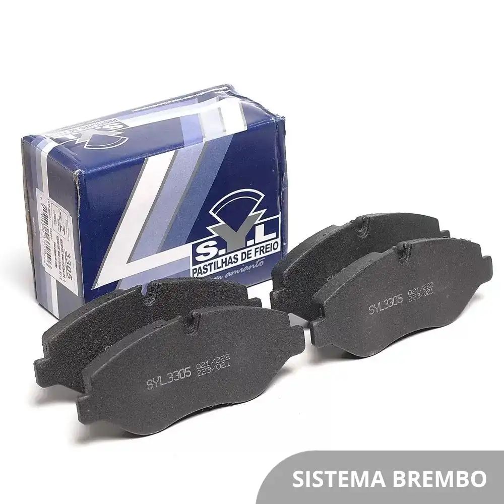 PASTILHA FREIO DIANTEIRA SPRINTER 311 CDI 2012 EM DIANTE