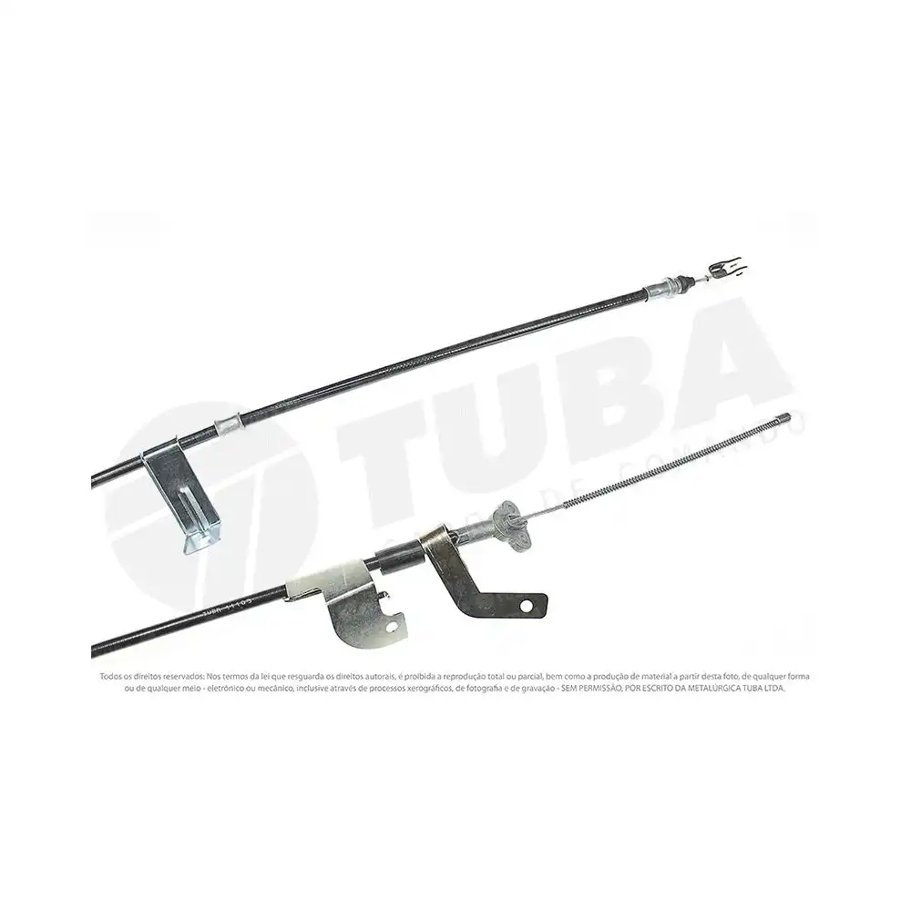 CABO FREIO TOYOTA HILUX PICK-UP 05/15 TRAS ESQ