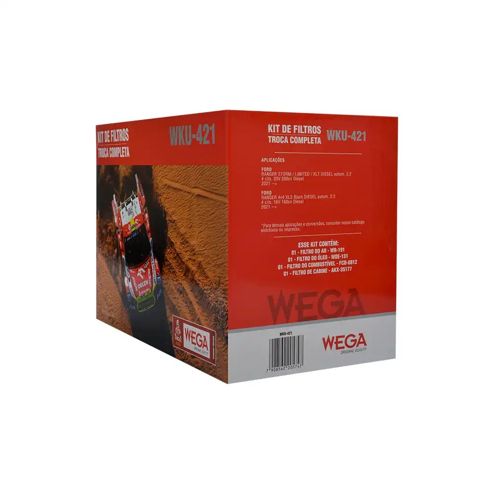 KIT FILTROS RANGER 2.2 16V 2021 ACIMA