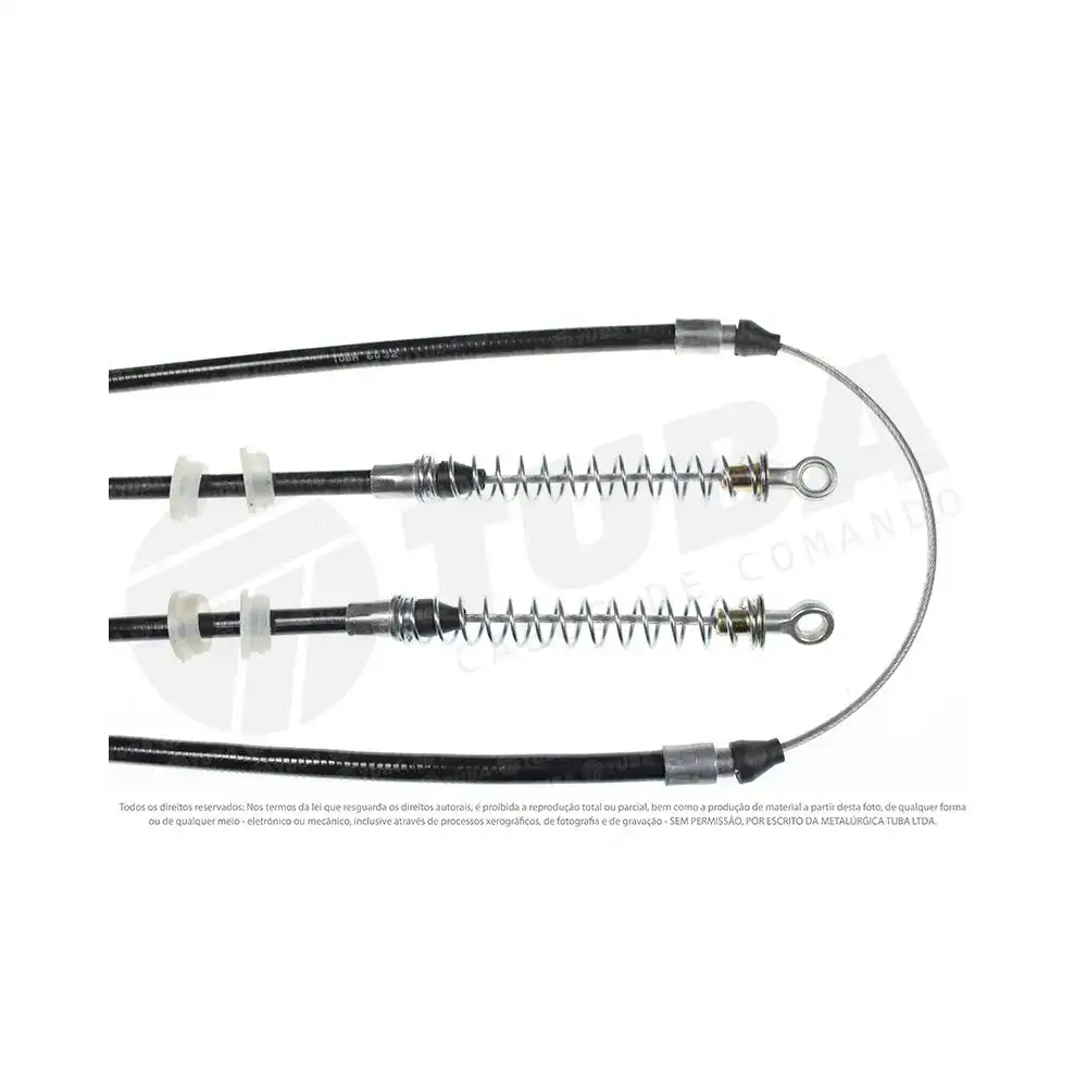 CABO FREIO MAO TRAS FIAT UNO, FIORINO 92/