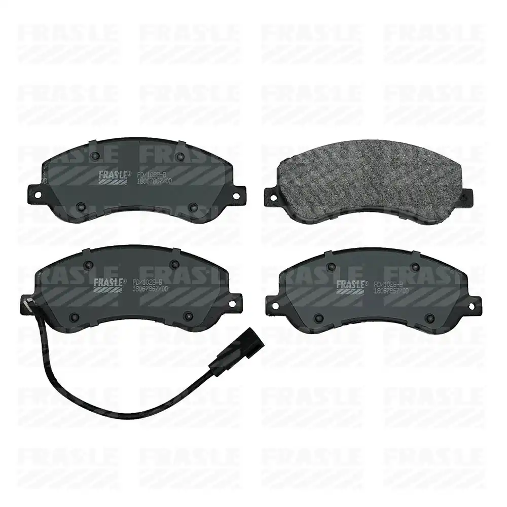 PASTILHA FREIO DIANTEIRA AMAROK 2.0 16V 2010 A 2021 COM SENS