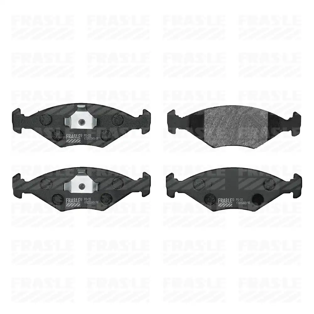 PASTILHA FREIO DIANTEIRA SANTANA 2.0 1984 A 1994