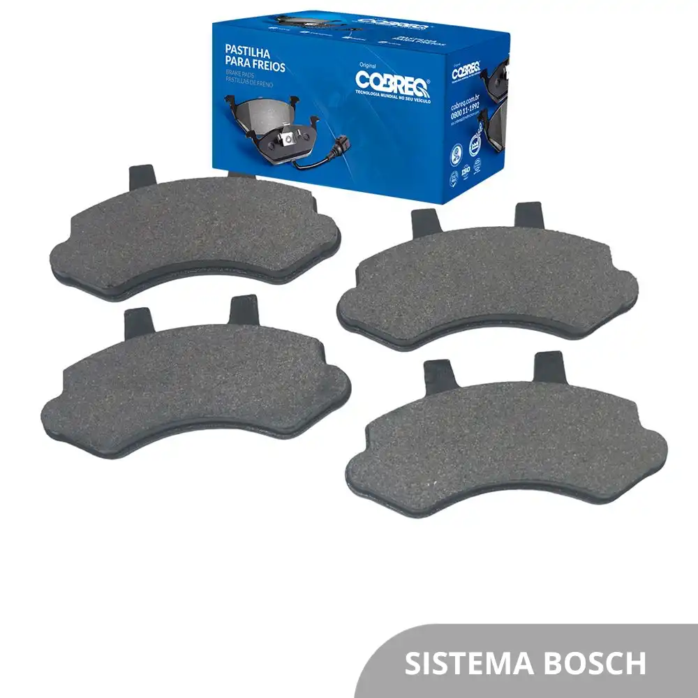 PASTILHA FREIO DIANTEIRA SILVERADO 1999/ TURBO HD