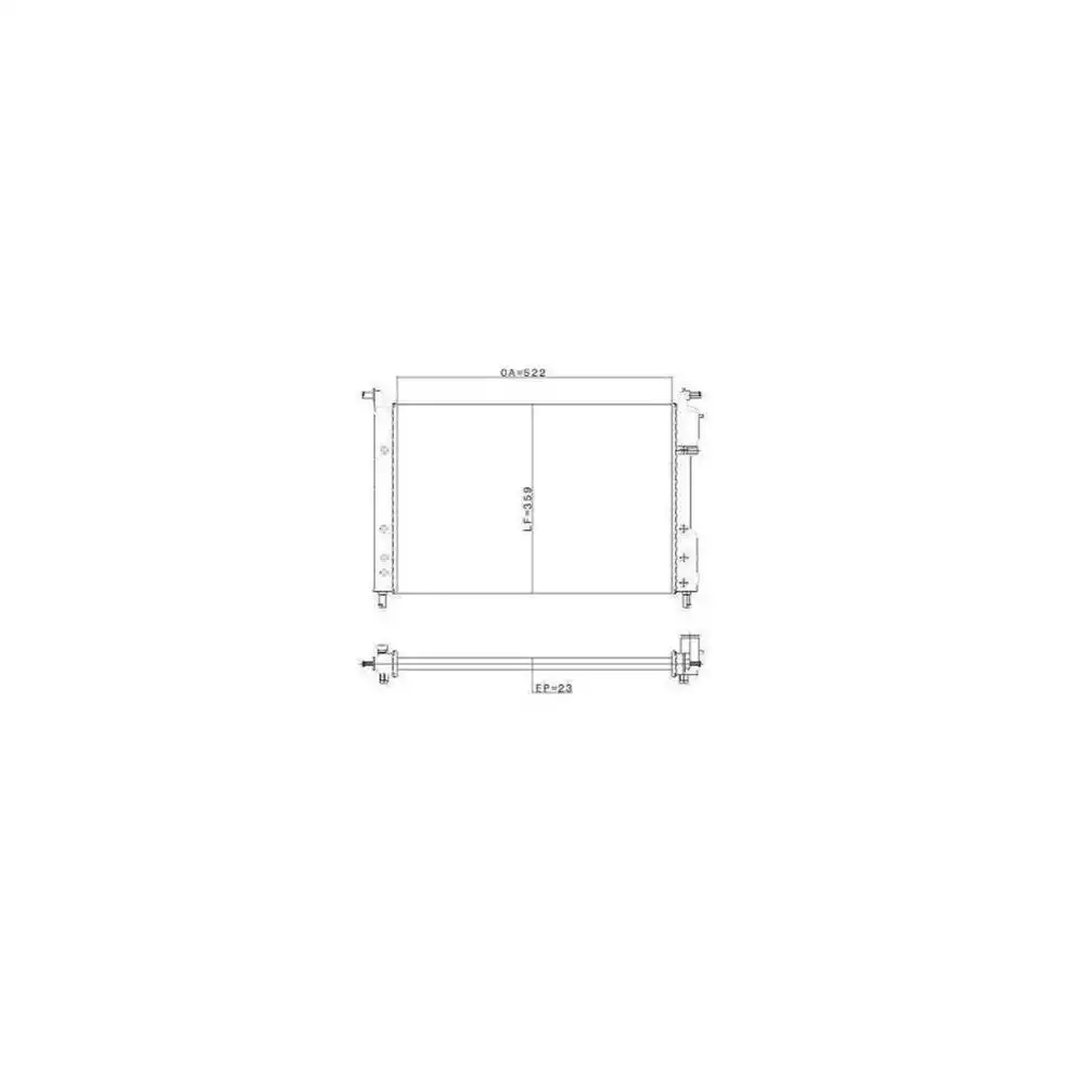 RADIADOR FIAT PALIO 1.0 1.3 1.5 1999 A 2005