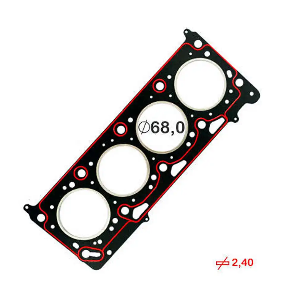 JUNTA CABECOTE VW GOL 1.0 8V/16 1996/ SOB MEDIDA 2,4MM