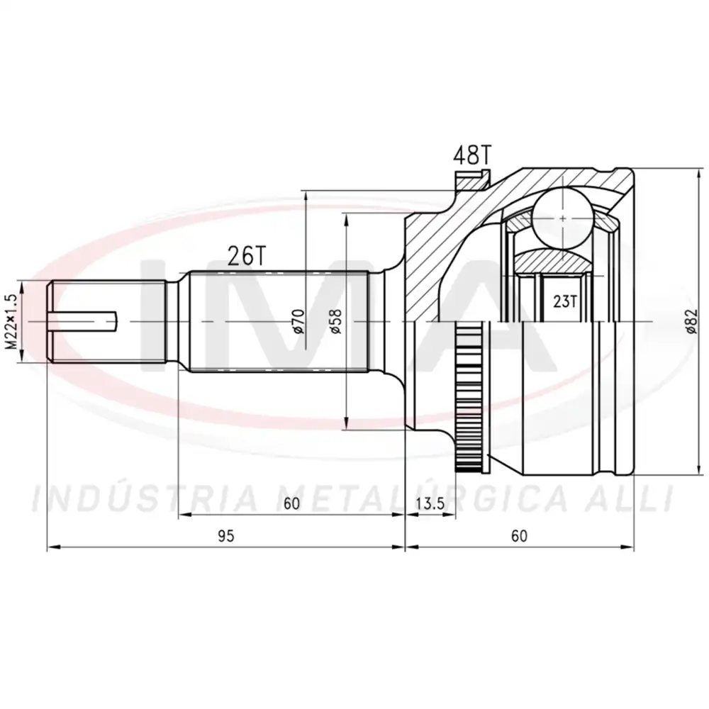 JUNTA HOMOC TOYOTA COROLLA 1.6 1.8 2002 A 2008 AUT TRAVA CEN