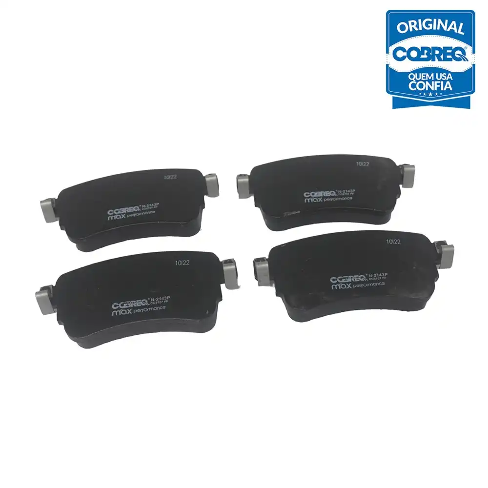 PASTILHA FREIO TRASEIRA PEUGEOT EXPERT 1.6 2018 ACIMA