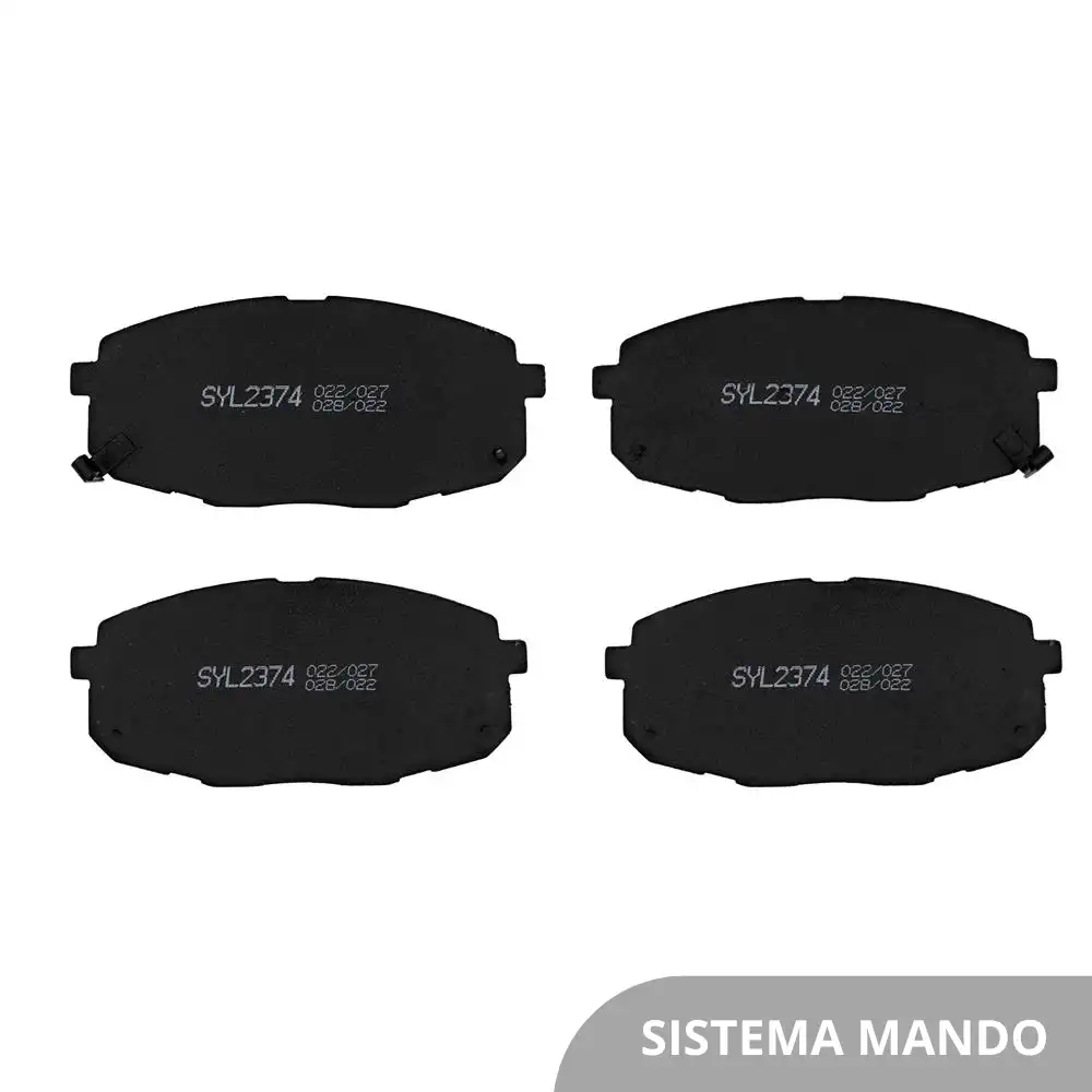 PASTILHA FREIO DIANTEIRA HYUNDAI I30 2.0 16V 2009/