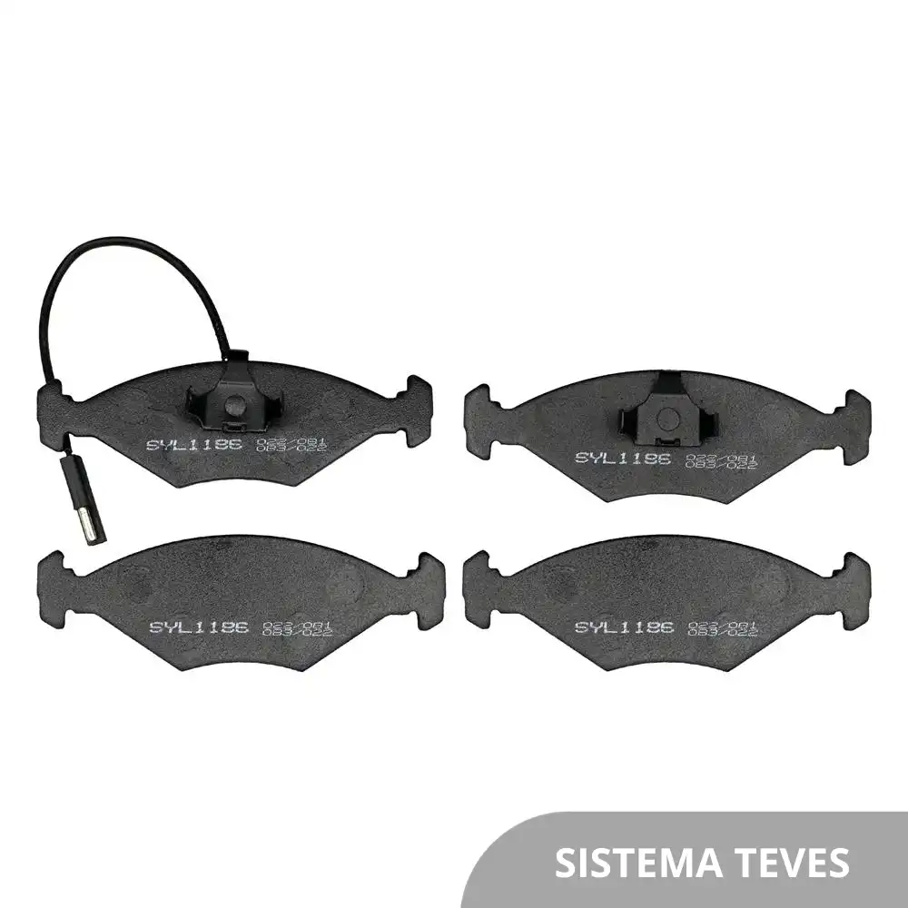PASTILHA FREIO DIANTEIRA FIAT PALIO /1997 SISTEMA TEVES COM