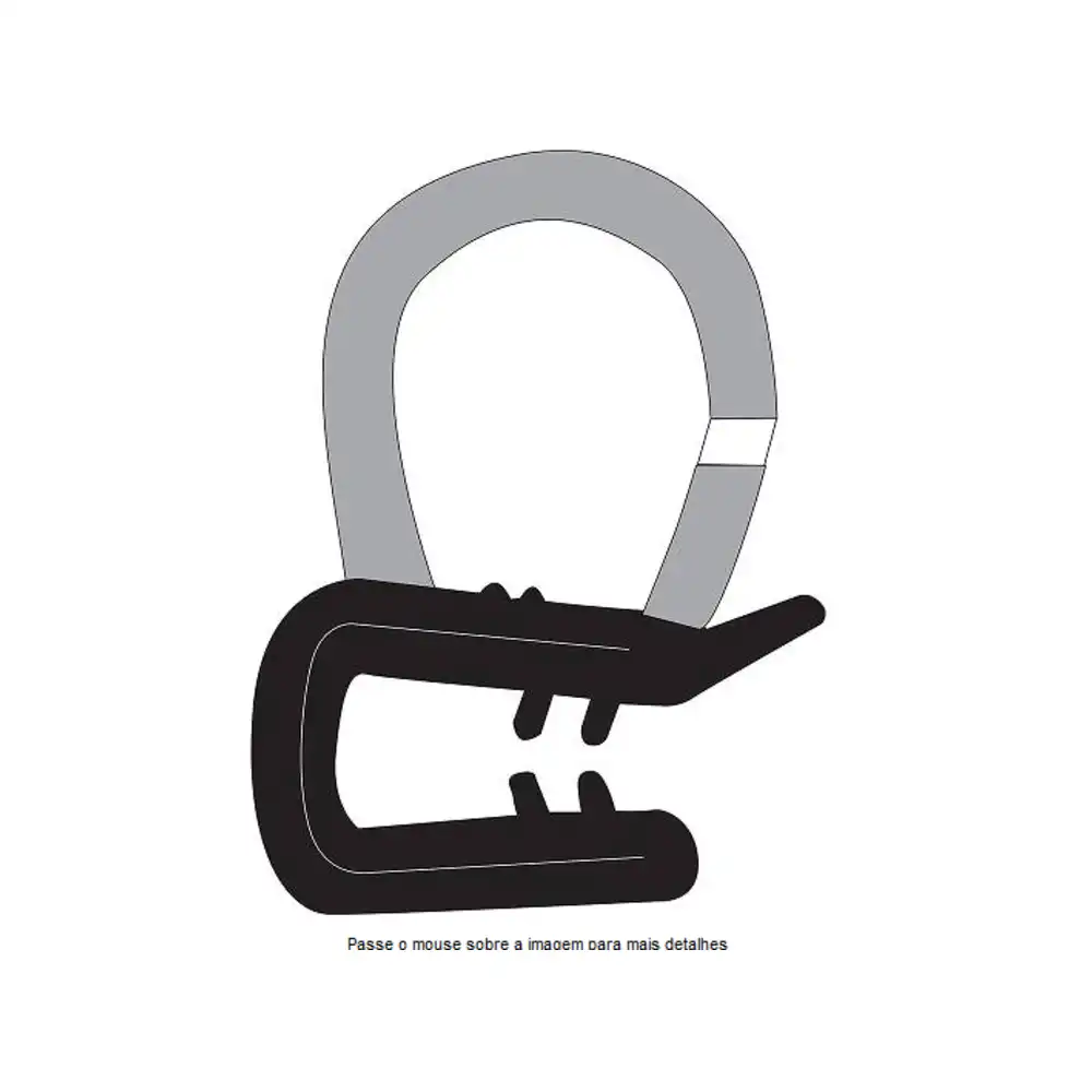 BORRACHA PORTA GOL / ESCORT / UNO/ MONZA / 1990