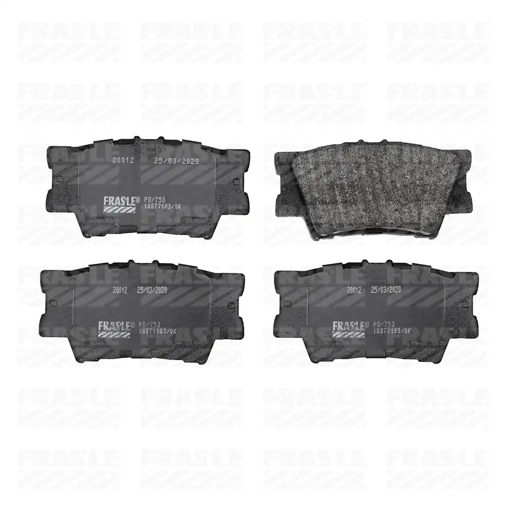 PASTILHA FREIO TRASEIRA RAV4 2.0 16V 2005 A 2016