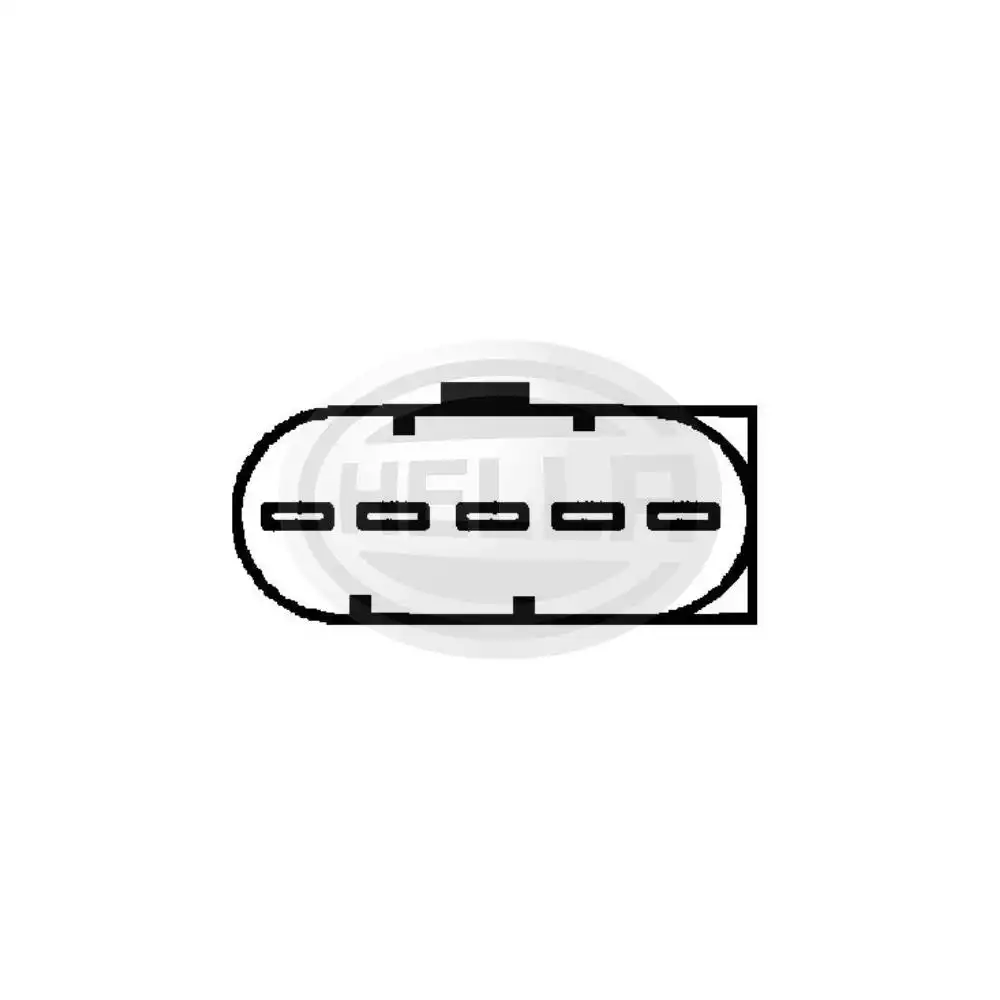 SENSOR FLUXO AR GOLF 2.0 8V 2008 A 2013 5 PINOS