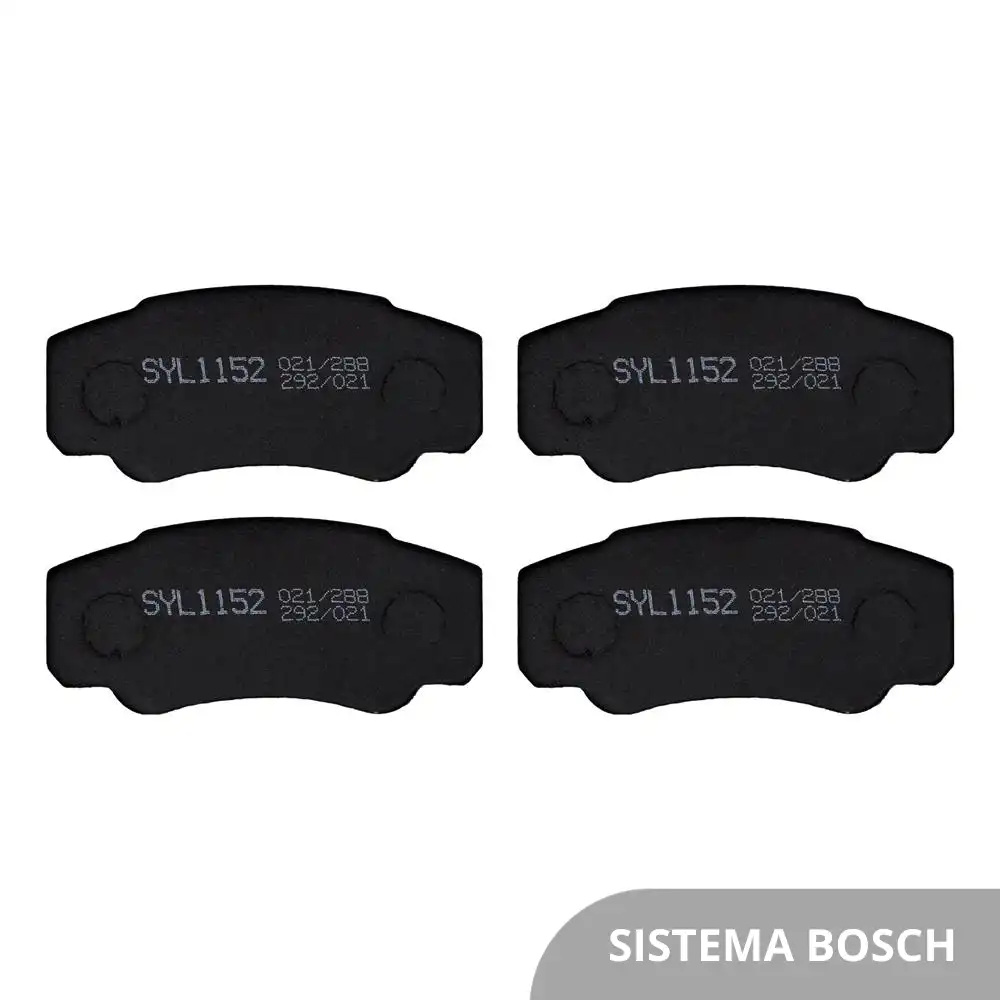 PASTILHA FREIO TRASEIRA FIAT DUCATO 2001/