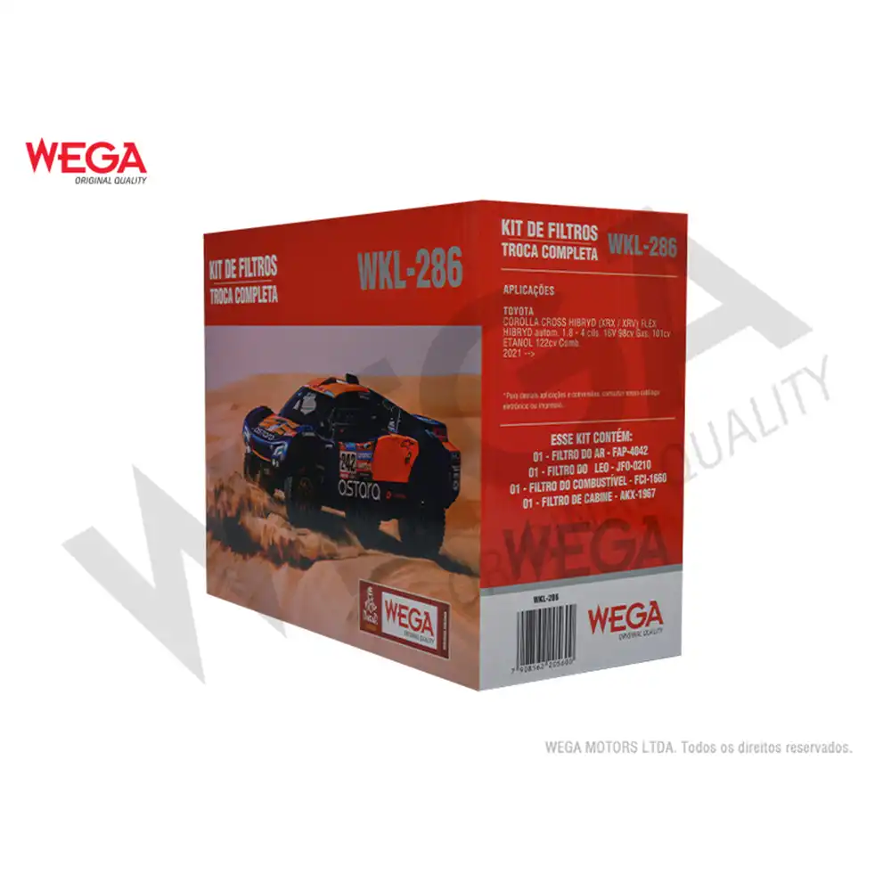 KIT FILTROS COROLLA CROSS 1.8 16V 4CC 2021 ACIMA