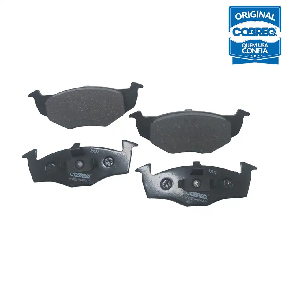 PASTILHA FREIO DIANTEIRA GOLF 1.8 2.0 1995/