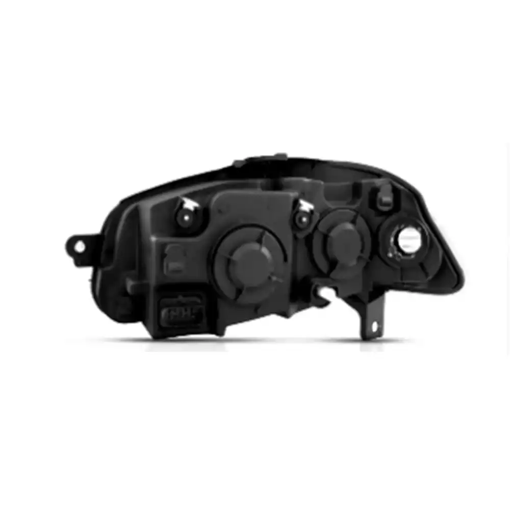 FAROL FIAT PALIO 10/ DIR MASCARA NEGRA ARO CROMADO (BOLHA