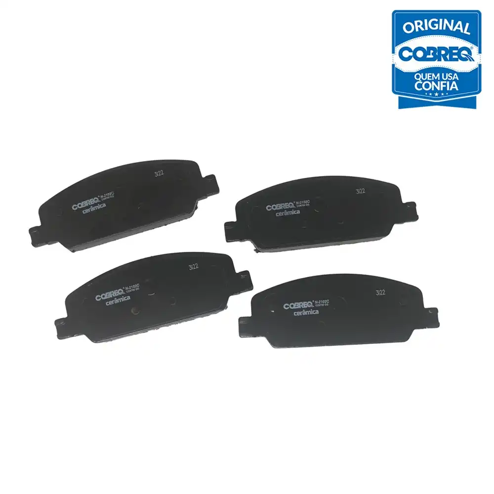 PASTILHA FREIO DIANTEIRA PULSE 1.0 TURBO 2022 ACIMA CERAMICA