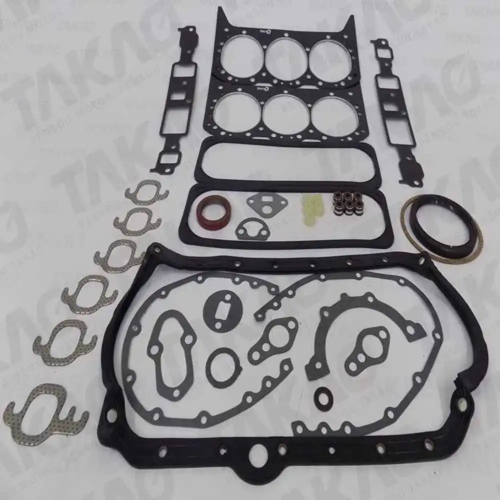 JUNTA MOTOR S-10 4.3 12V 1993 A 2006 FIBRA COM RETENTOR