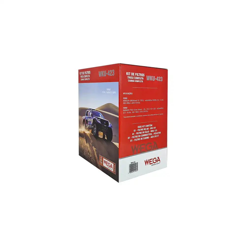 KIT FILTROS RANGER 2.2 16V 2012 A 2018