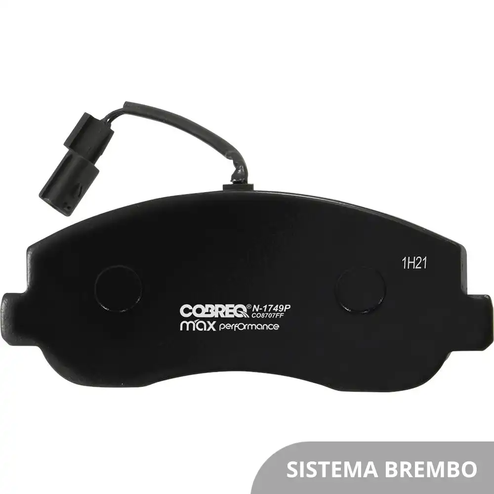 PASTILHA FREIO DIANTEIRA RENAULT MASTER 2.3 2013 A 2026