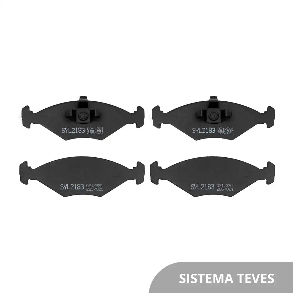 PASTILHA FREIO DIANTEIRA FIAT UNO 1.0 FIRE 2009/ SISTEMA TEV