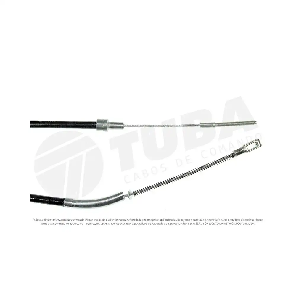 CABO FREIO MAO TRAS FUSCA 1300L, 1500 1600
