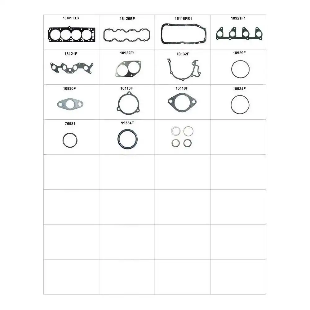 JUNTA MOTOR MONZA 2.0 86/ S/RETENTOR
