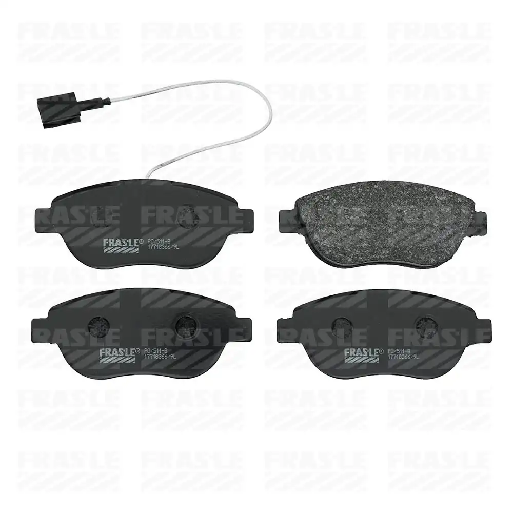 PASTILHA FREIO DIANTEIRA FIAT STILO 1.8 16V 2003/ COM ALARME