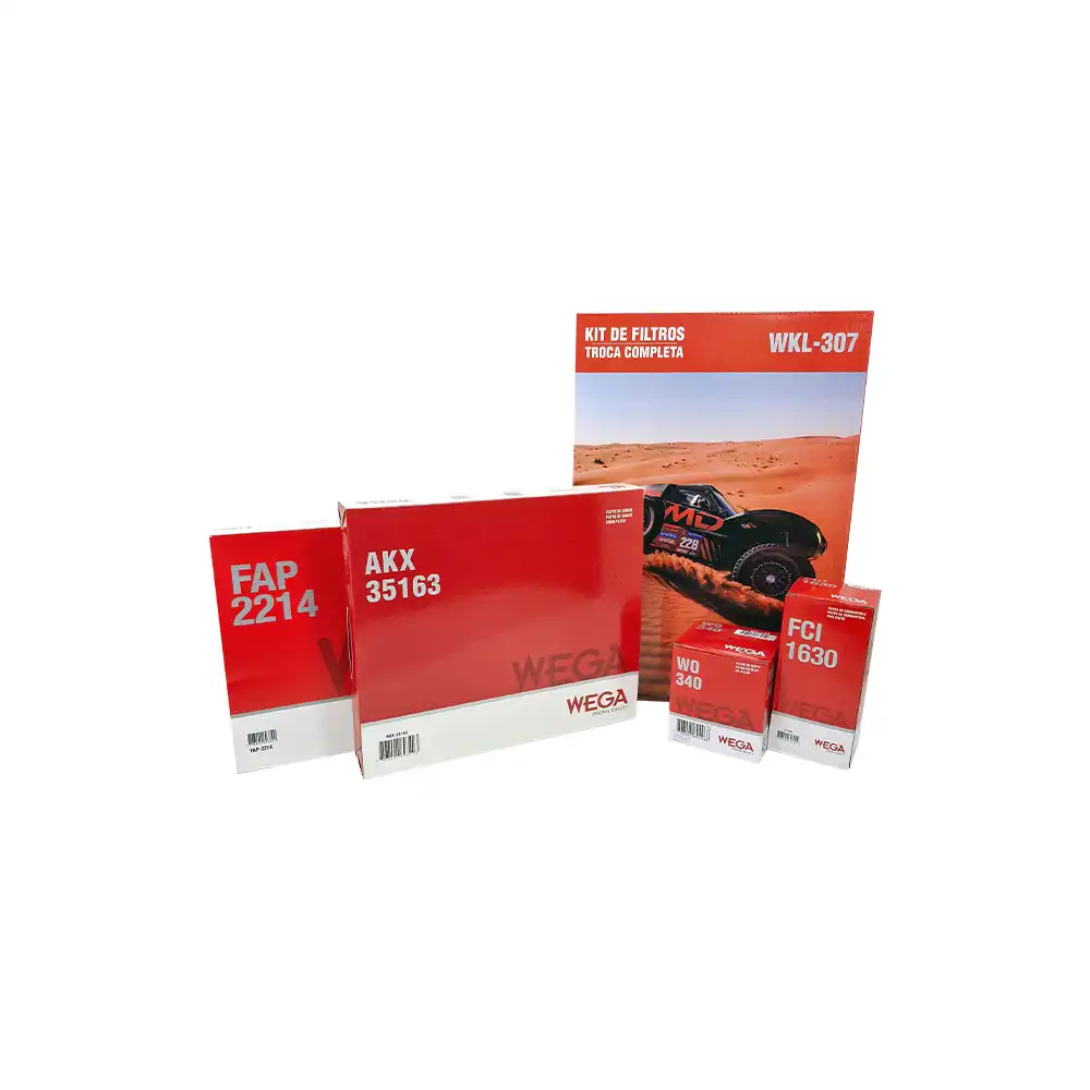 KIT FILTROS GOL G5 G6 1.0 8V 2008 A 2015