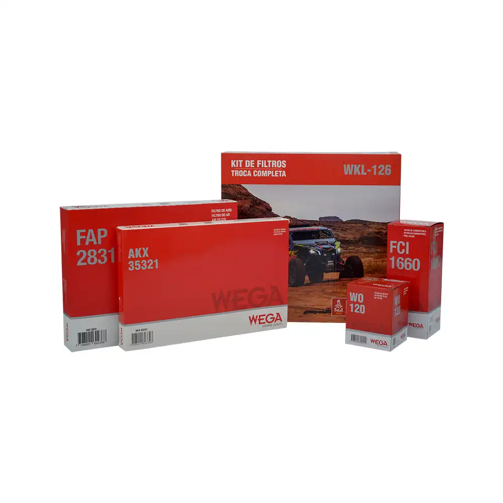 KIT FILTROS FIAT PALIO 1.4 8V 2010 A 2012