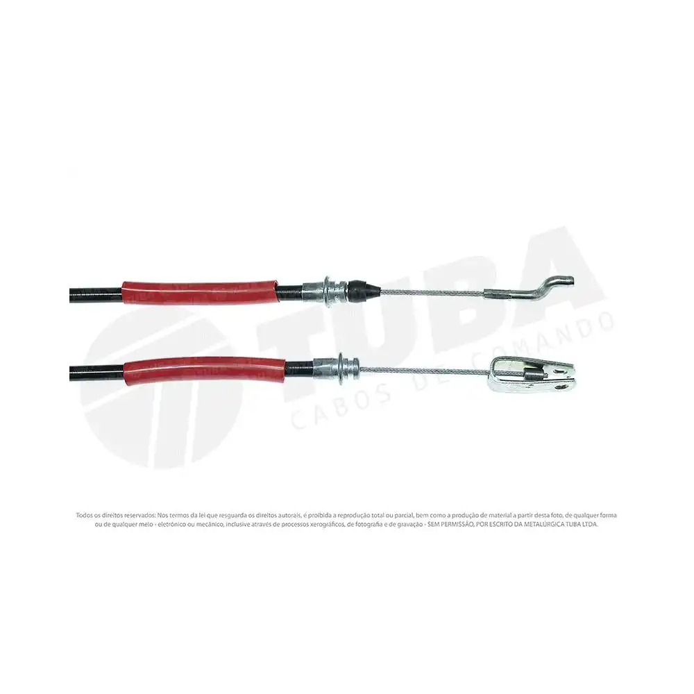 CABO FREIO MAO F-1000 /91 DIANT (2350MM)
