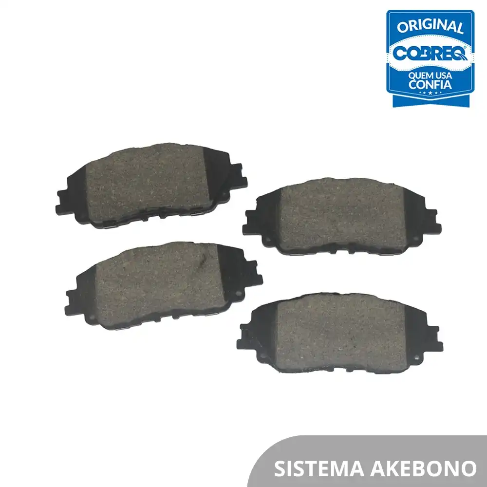 PASTILHA FREIO DIANTEIRA TOYOTA COROLLA CROSS 2021 EM DIANTE