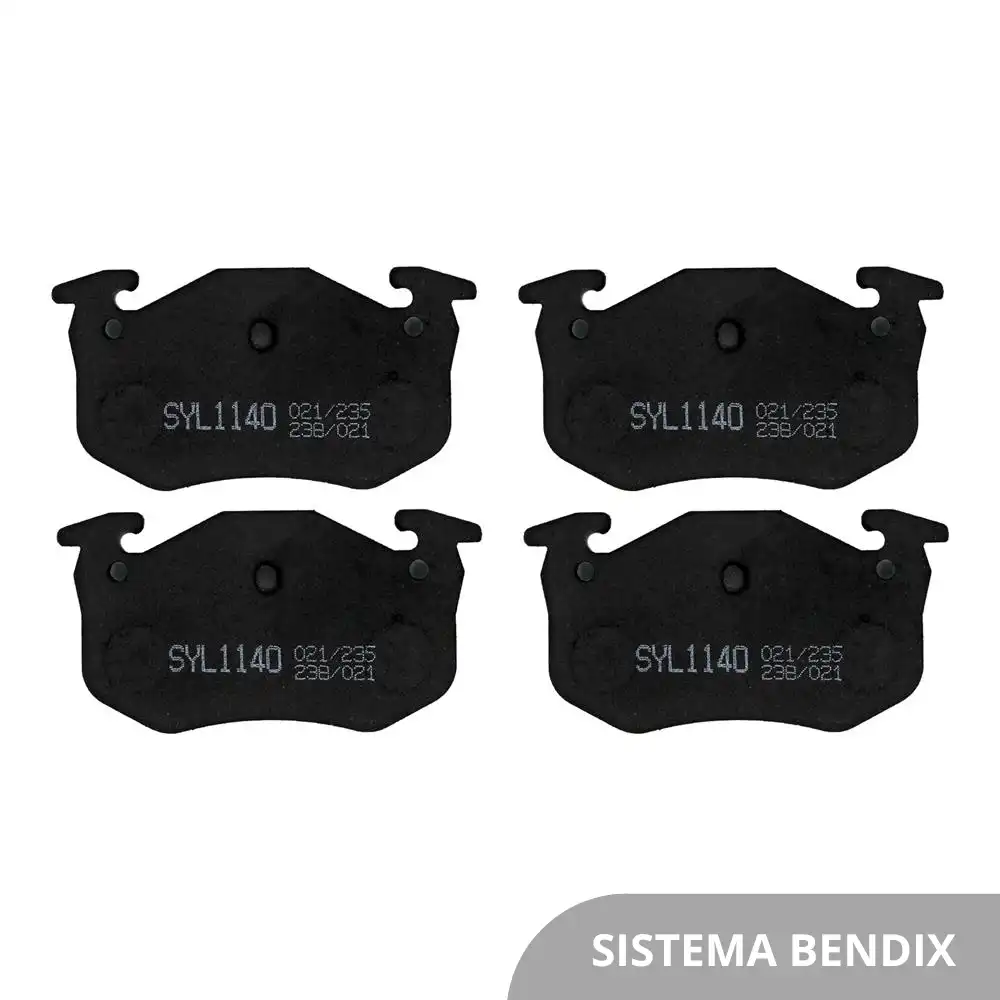 PASTILHA FREIO TRASEIRA RENAULT MEGANE 2.0 16V 1996/