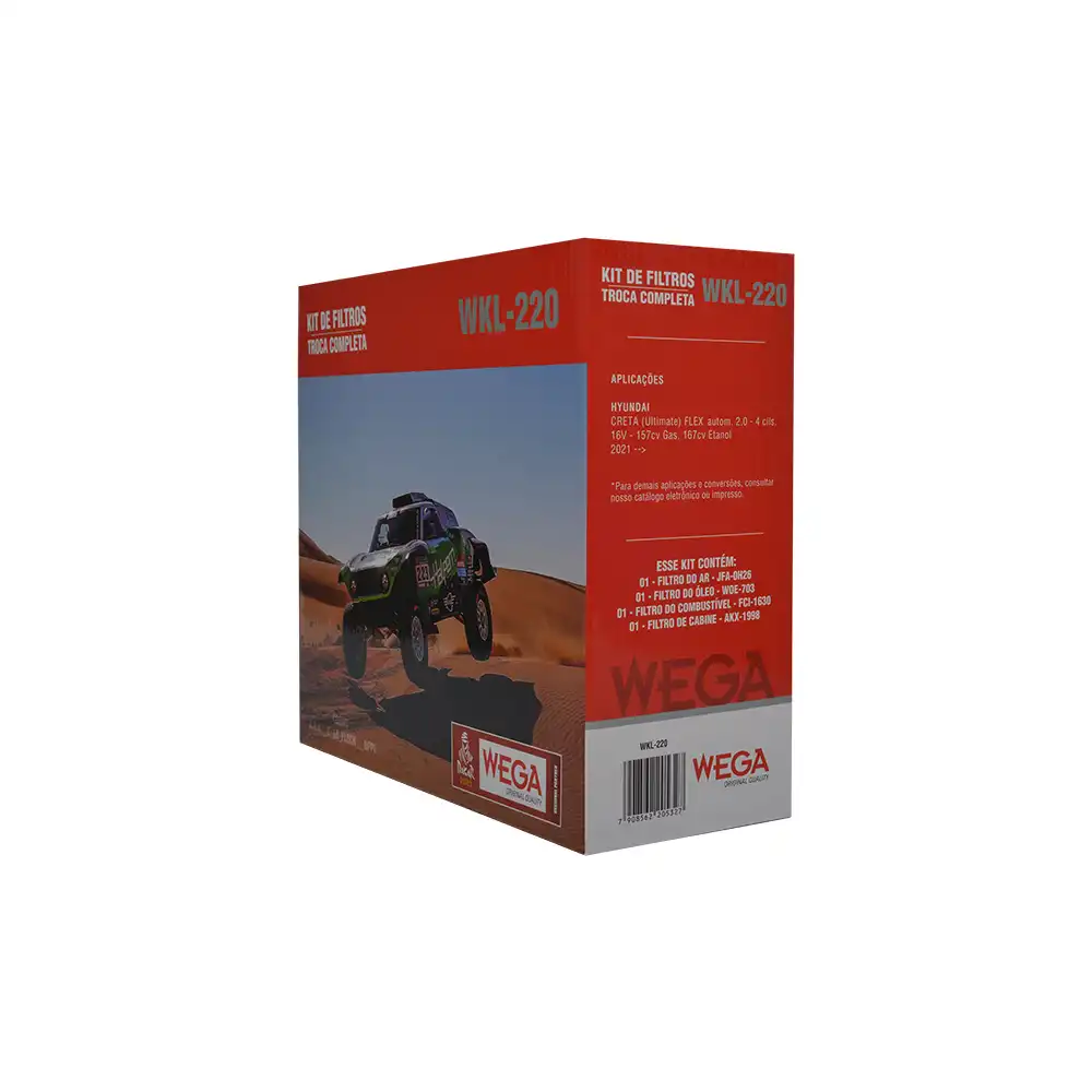 KIT FILTROS CRETA 2.0 16V 2021 ACIMA