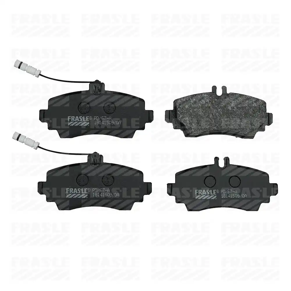 PASTILHA FREIO DIANTEIRA MERCEDES CLASSE A 140 1997/ COM ALA