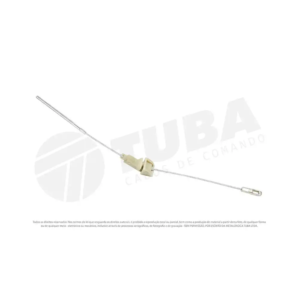 CABO FREIO MAO TRAS VECTRA /96 ESQ (CURTO)