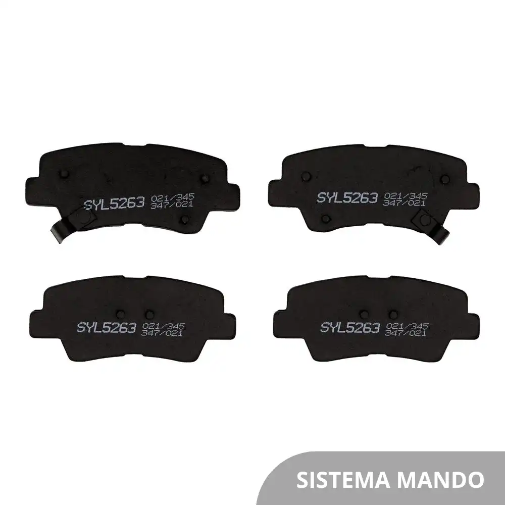 PASTILHA FREIO TRASEIRA HYUNDAI AZERA 3.0 V6 24V 2012/