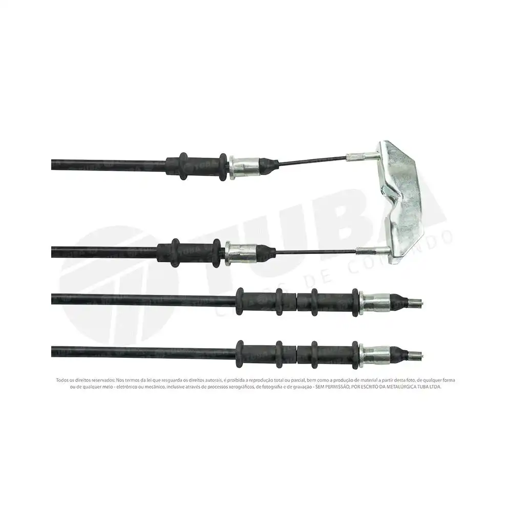 CABO FREIO MAO TRASEIRO VECTRA 1997 A 2005 1455MM COMPLETO