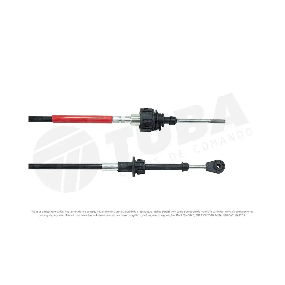 CABO SELECAO CAMBIO AGILE 2009 EM DIANTE (1085MM)