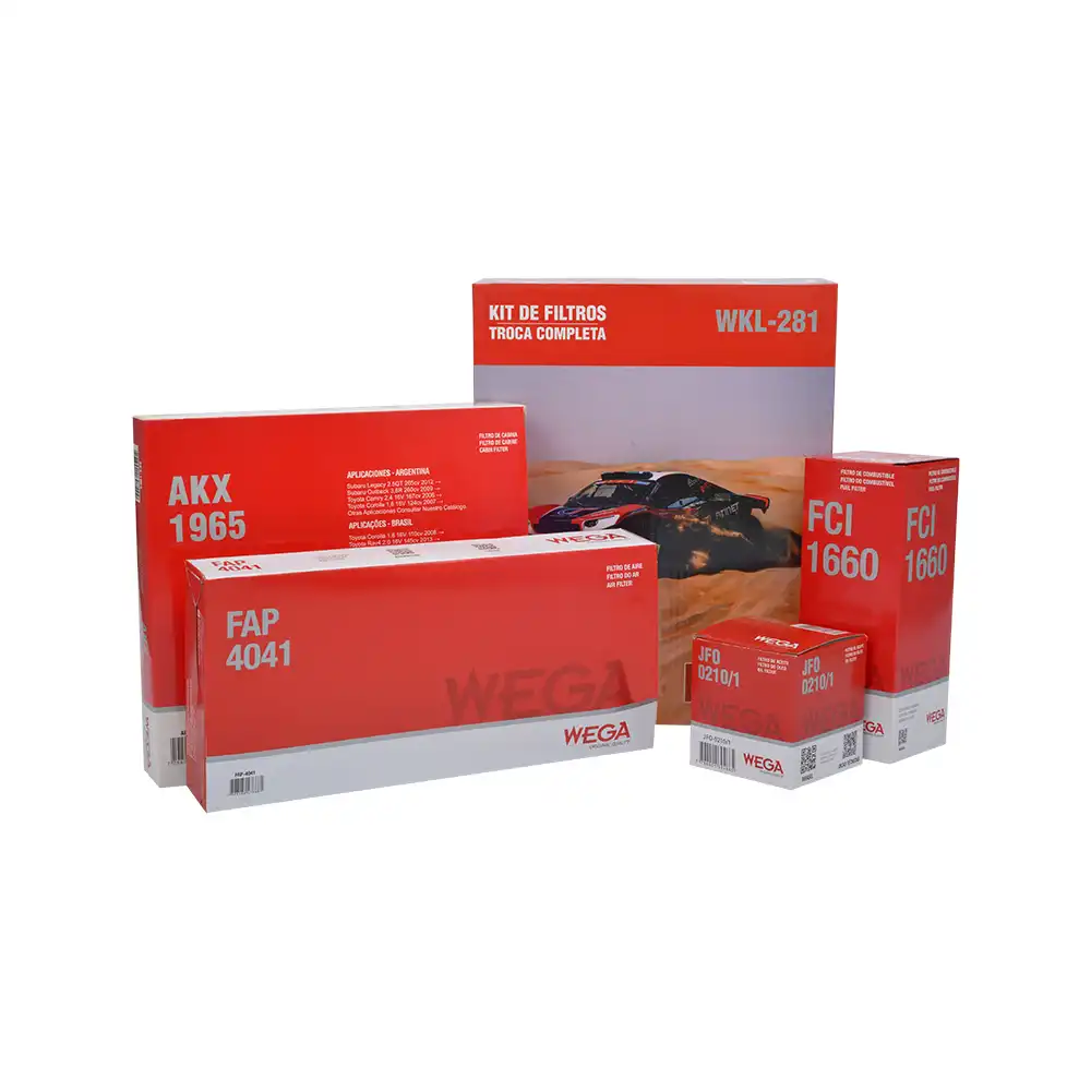 KIT FILTROS YARIS 1.3 16V 4CC 2018 A 2022