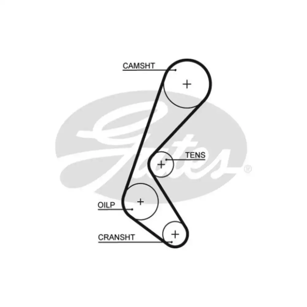 CORREIA COM FIAT UNO MILLE 96/ PALIO 1.0 131X17
