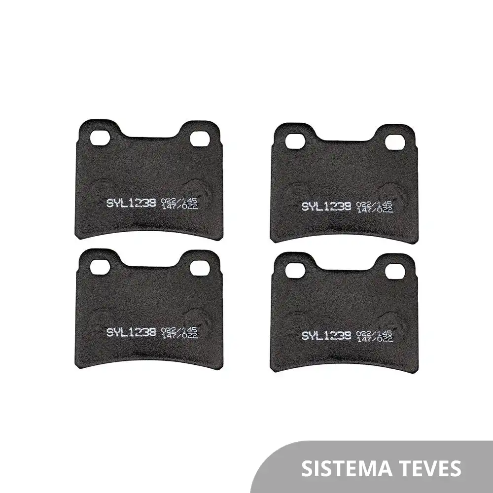 PASTILHA FREIO TRASEIRA PARATI 2.0 1997/