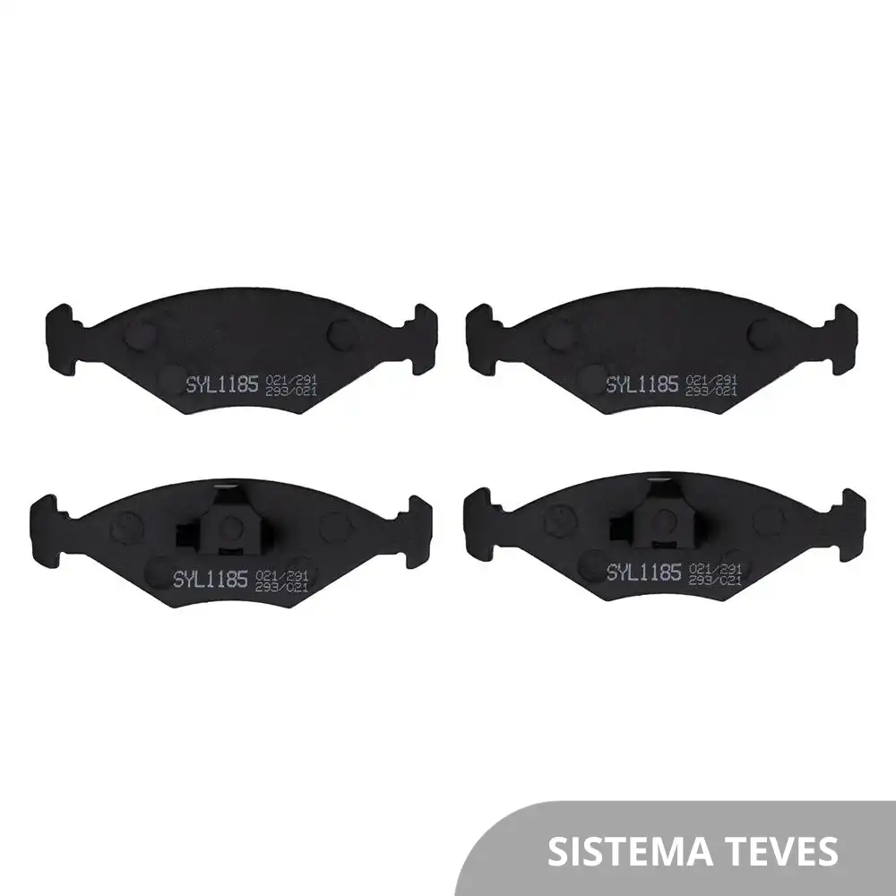 PASTILHA FREIO DIANTEIRA FIAT PALIO /1997 SISTEMA TEVES