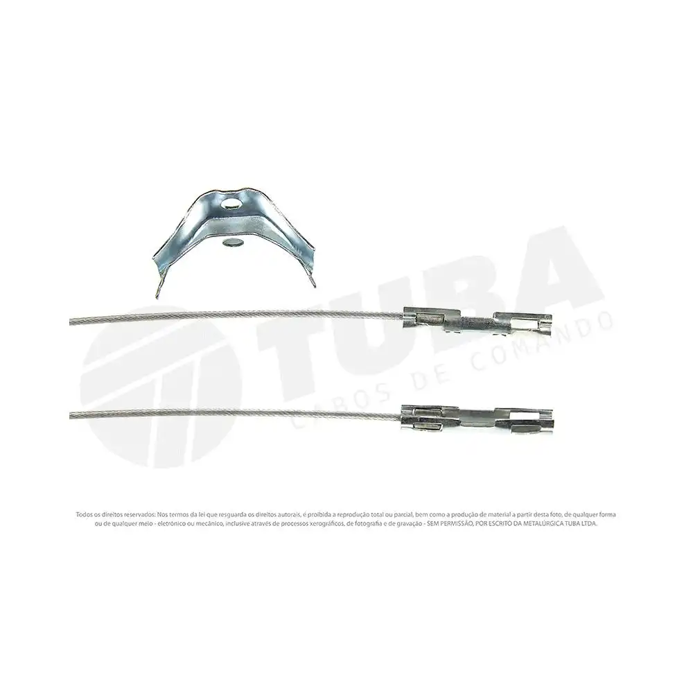 CABO FREIO MAO DIANTEIRO SILVERADO 1997 EM DIANTE