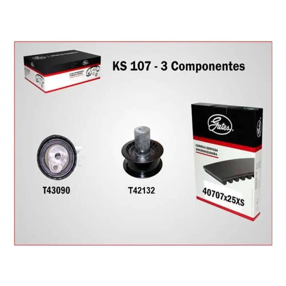 KIT CORREIA DENTADA GOL MI 1.0 16V 1997 A 2003